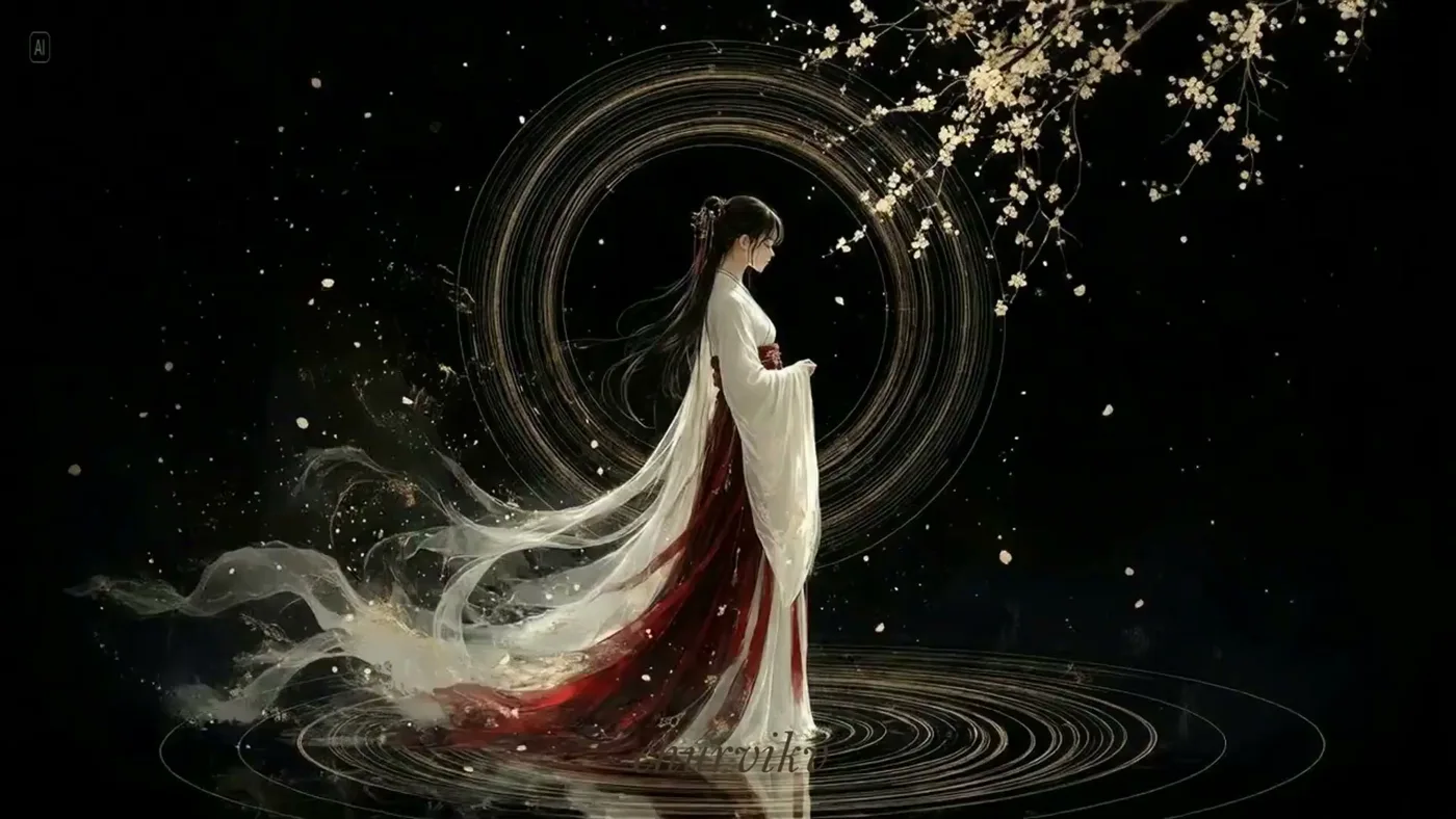 Dancing on water golden sparks — Sonra
