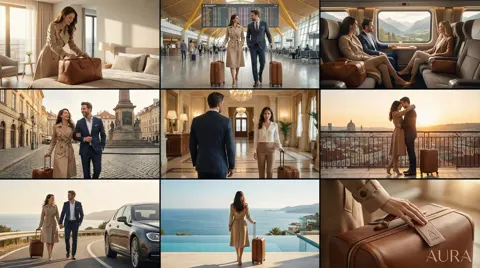 Luxury travel emotional storyboard