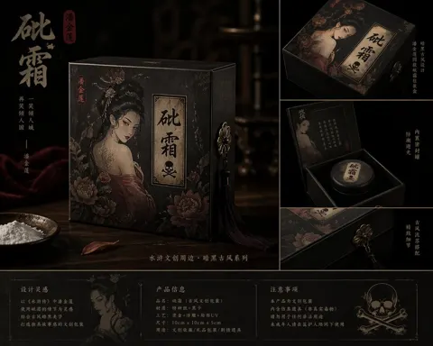 Pan jinlian arsenic packaging design