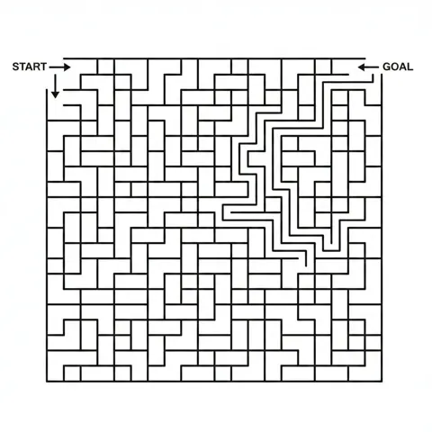 Impossible paradox maze