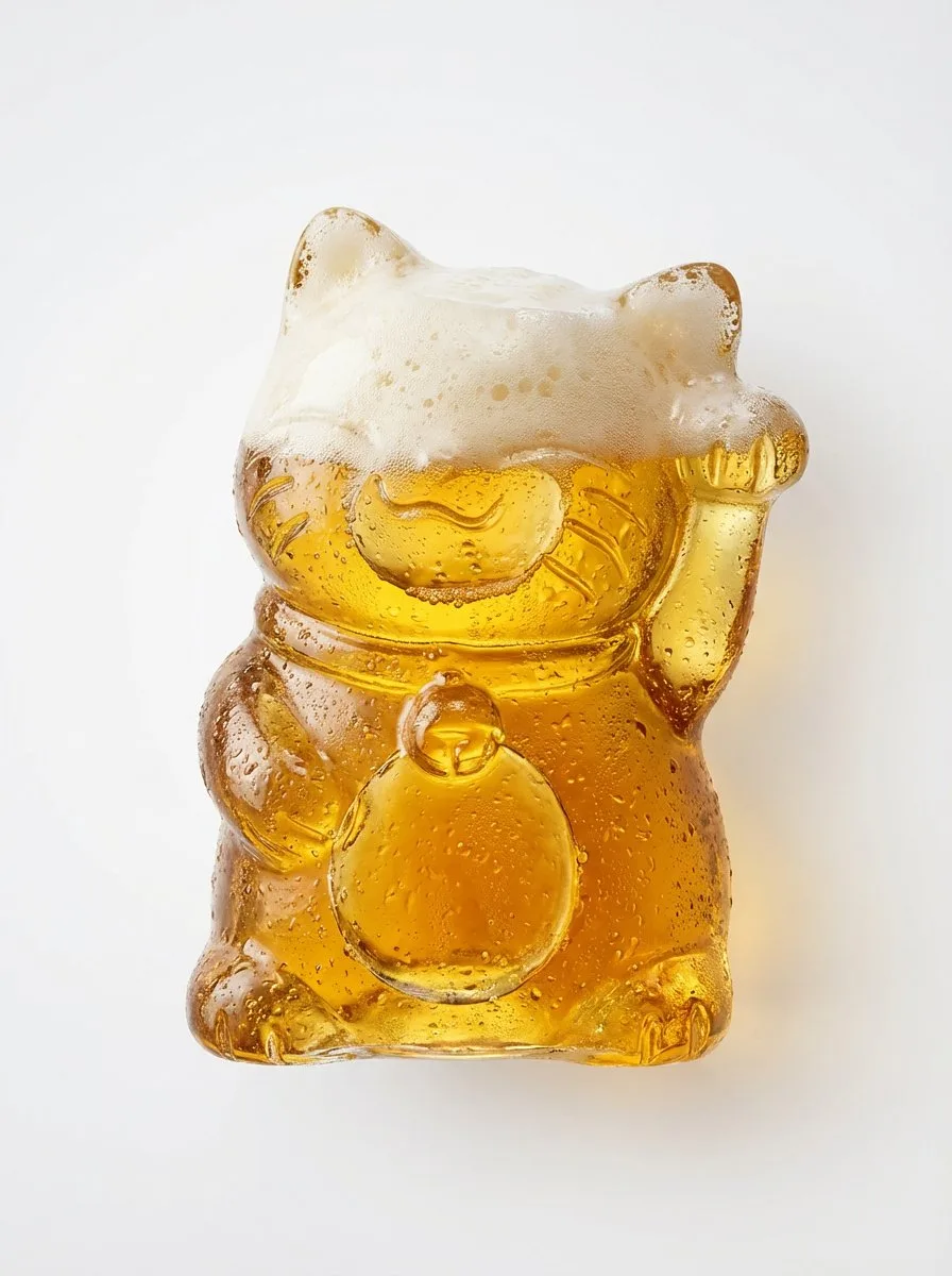 Minimalist floating cola amulet — After
