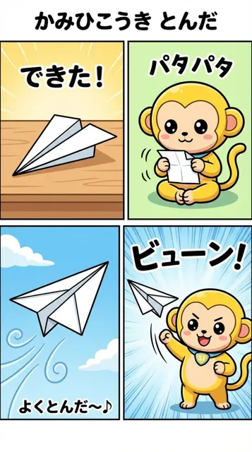 Paper airplane sky