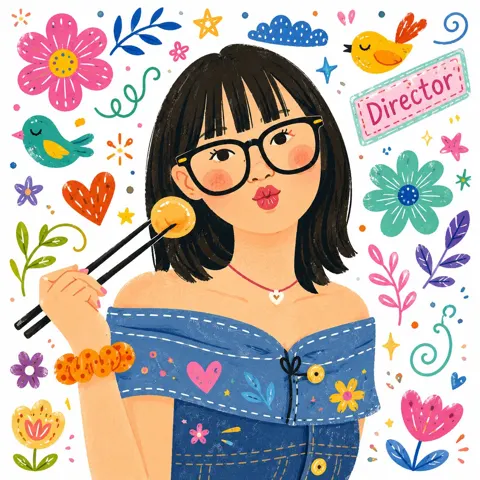 Decorative folk flat doodle illustration 1781769608287