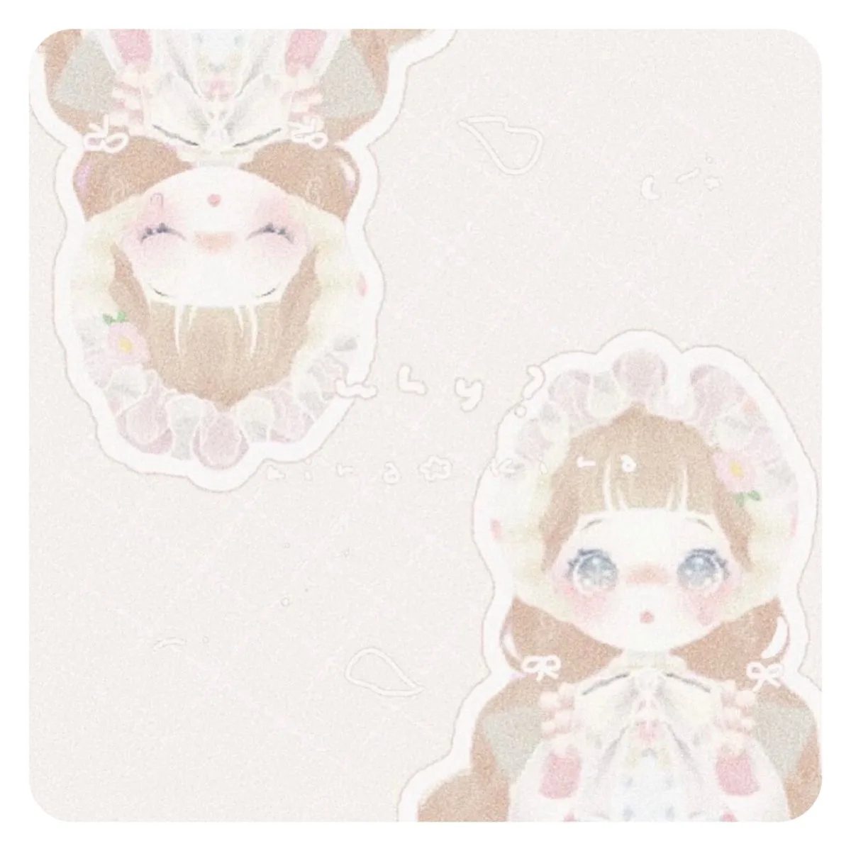 Dream girl with sparkling starry eyes — Sonra
