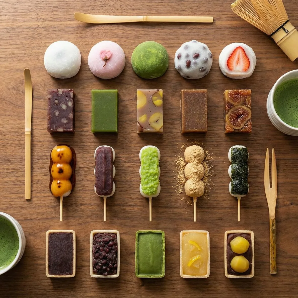 Geometric order japanese sweets — Sonra