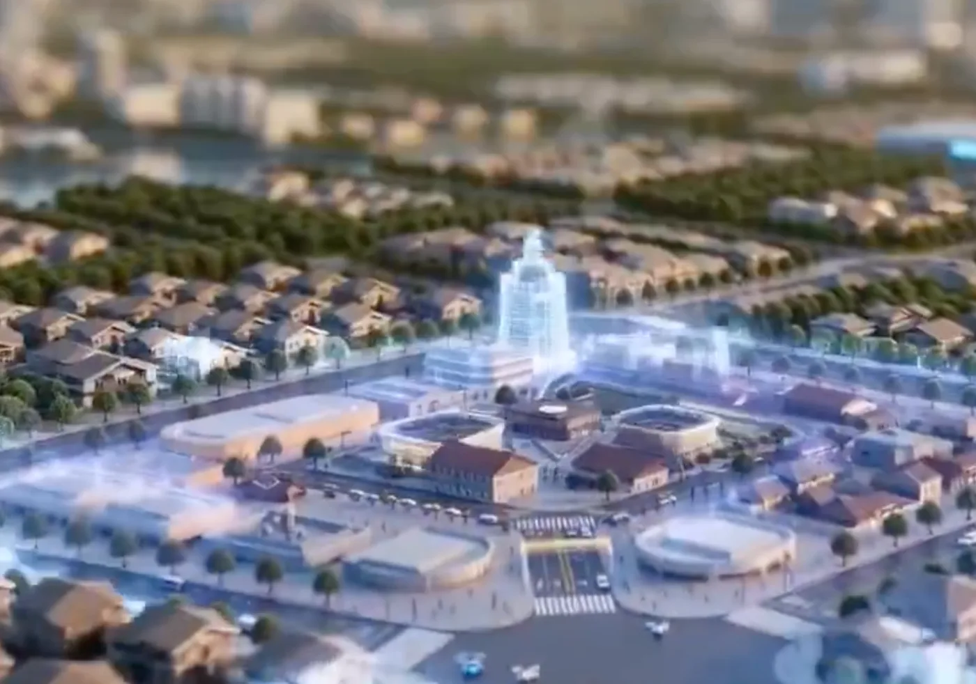 Silicon valley miniature city rise — After