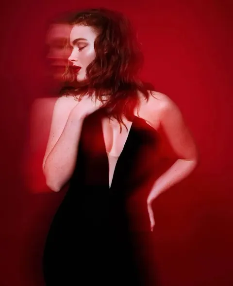Red ghost haute couture
