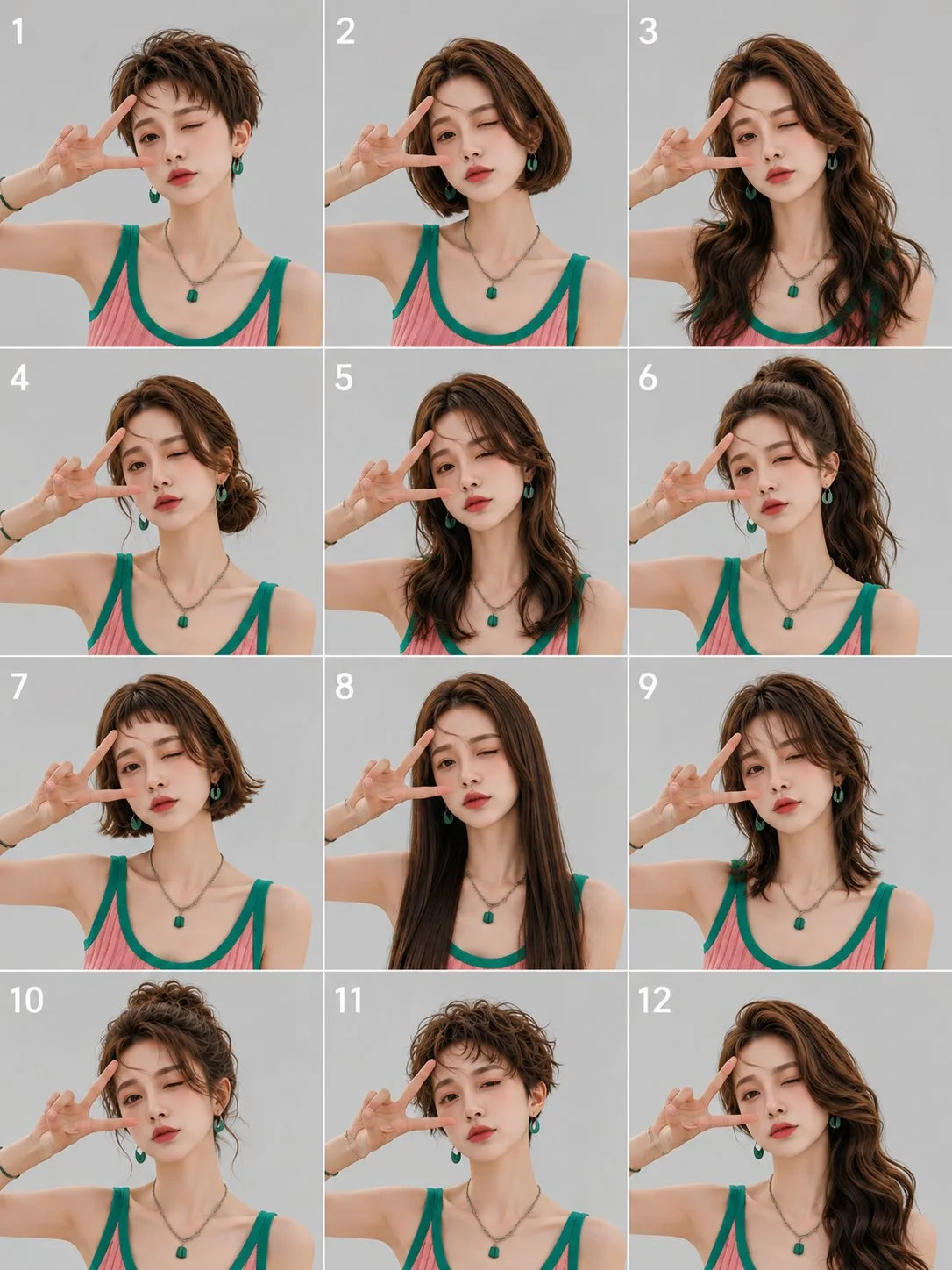 Realistic photography female hairstyles guide — Sonra