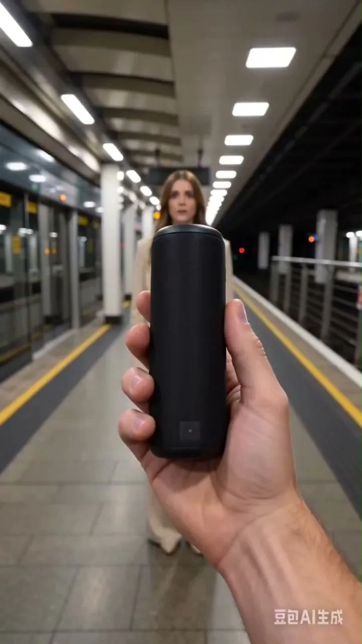 First person view minimalist speaker — After