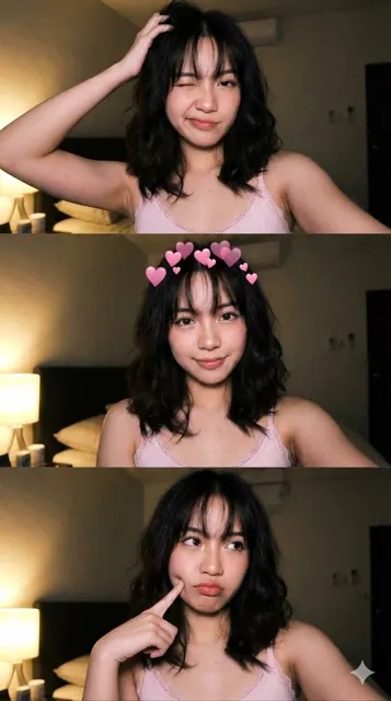 Playful pink camisole