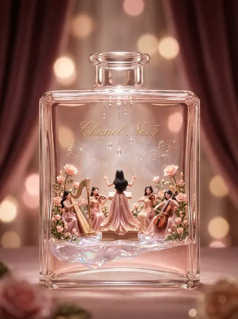Luxury perfume concert
