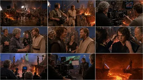 Behind scenes to screen