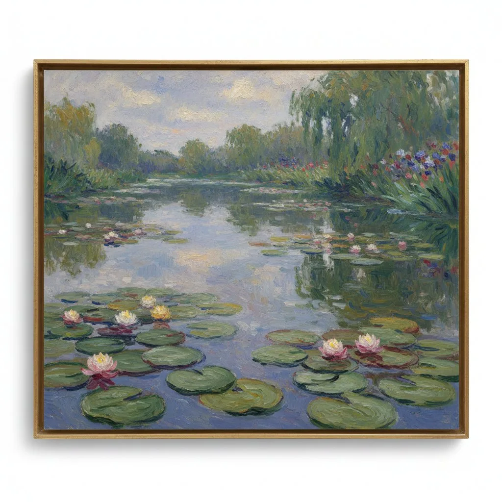 Dreamy monet water lilies — Sonra