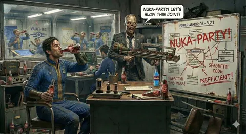 Wasteland ghoul nuka launcher