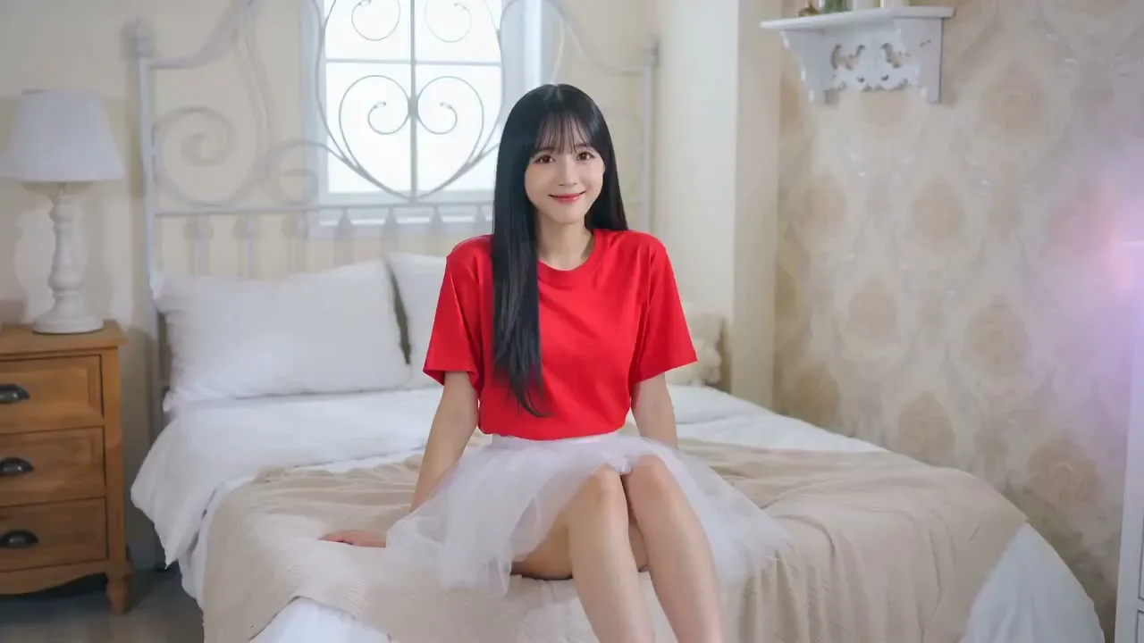 Bedroom innocent girl youth — Sonra