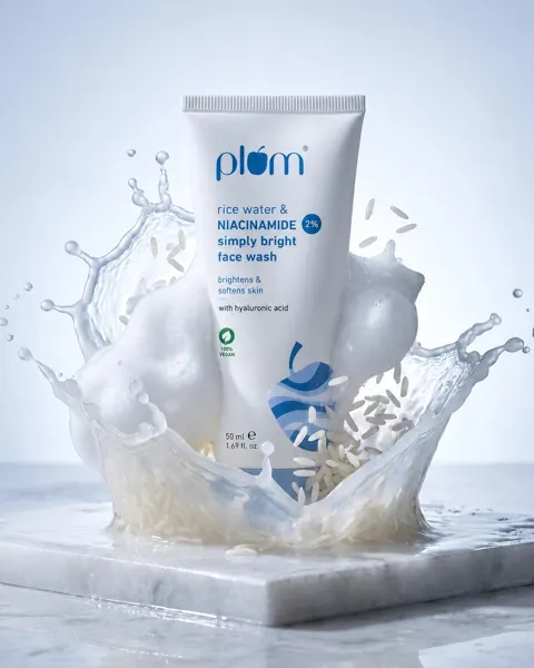 Ultra premium skincare rice water face wash