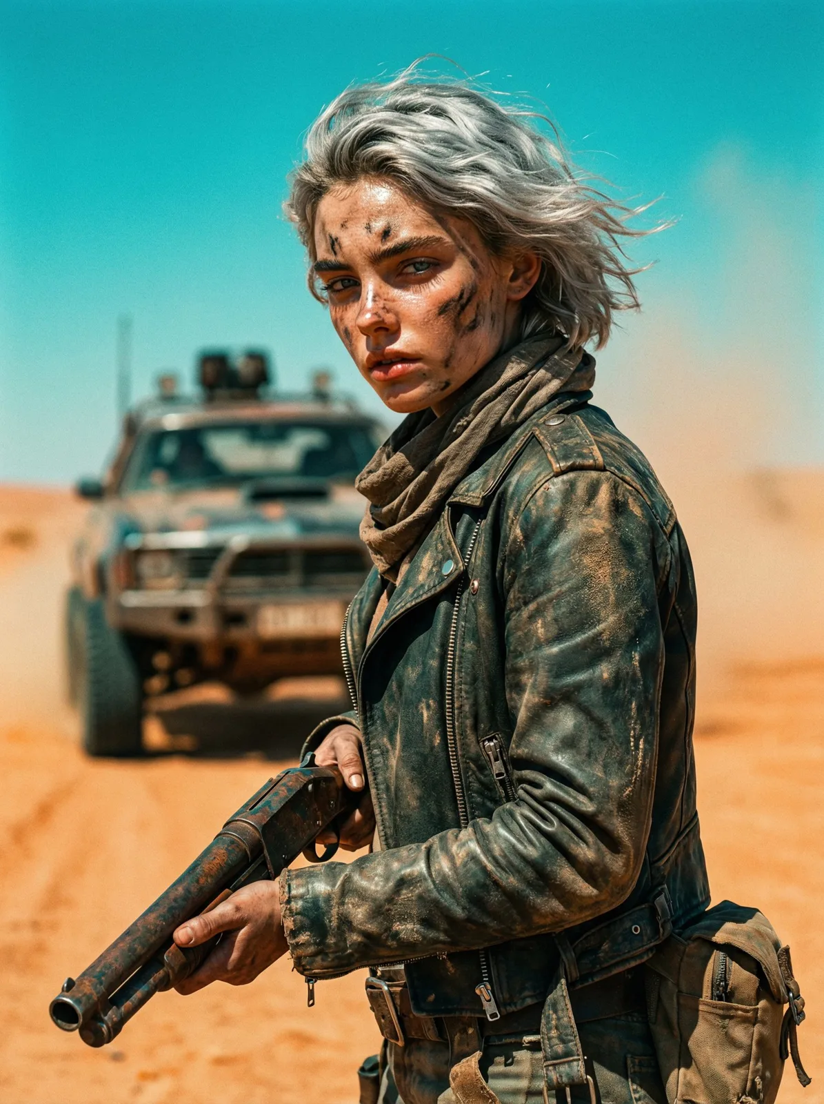 Wasteland shotgun warrior — Sonra