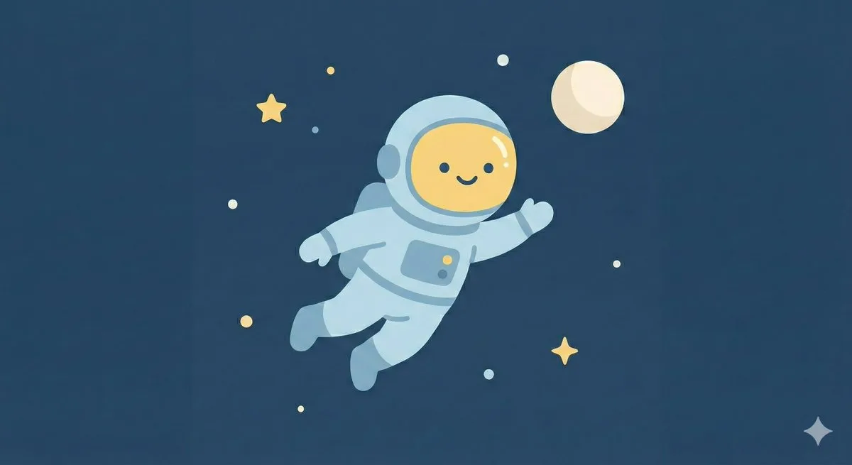 Minimalist flat cute character — Sonra