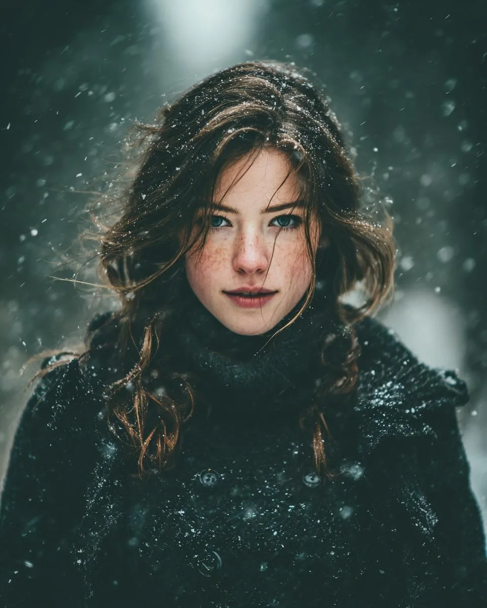 Cold beauty in winter forest — Sonra