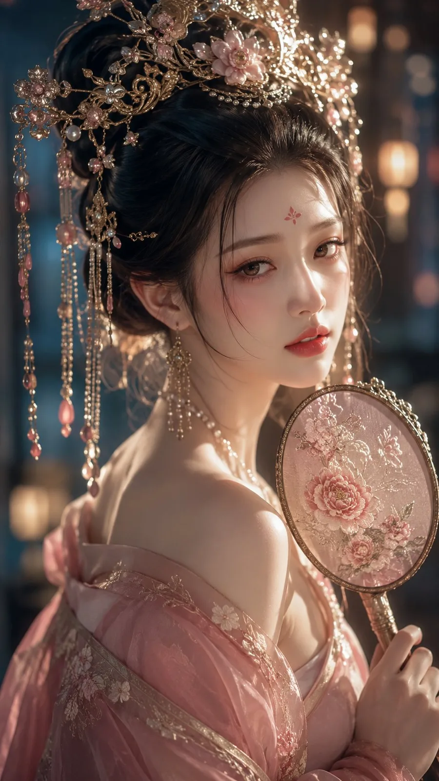 Tang dynasty aesthetic classical beauty cg illustration — Sonra