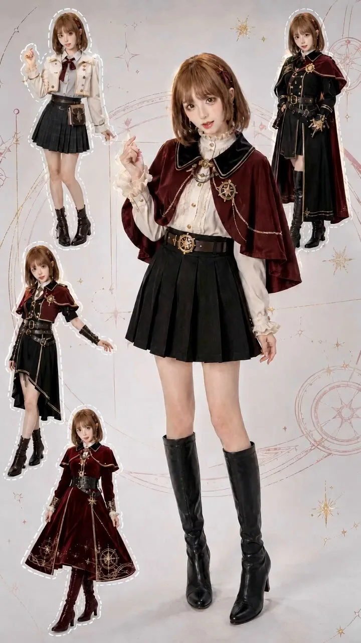 Realistic high end college style outfit collage — Sonra