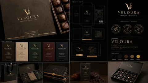 Luxury chocolate packaging