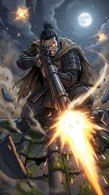 Sniper samurai moonlight flash