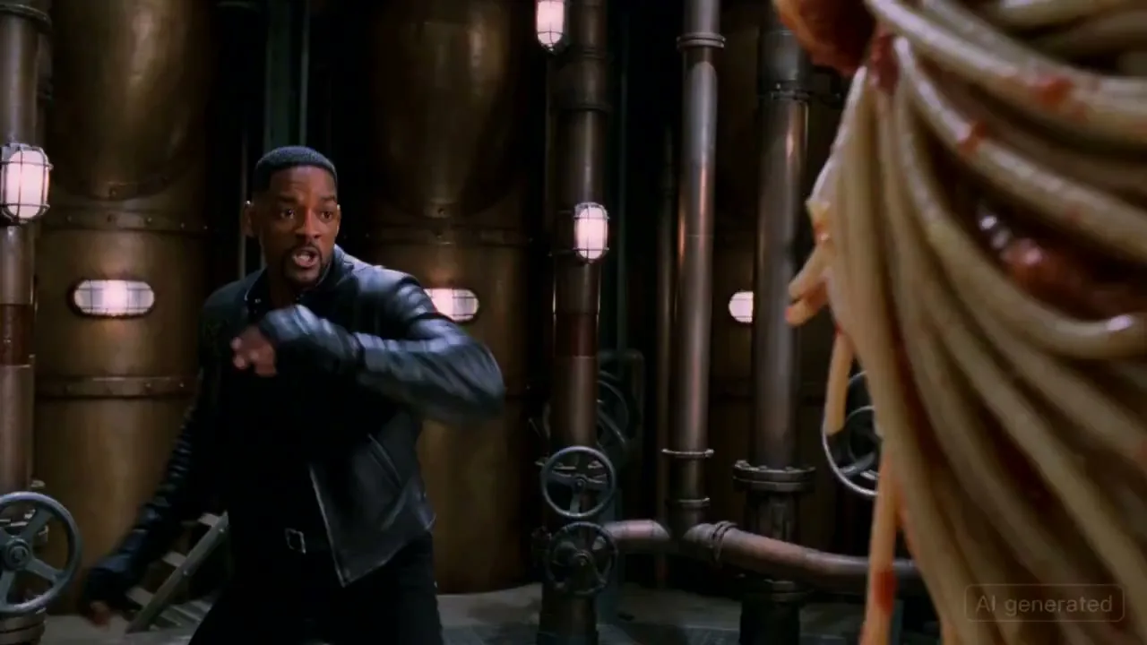 Will smith fights spaghetti monster — Sonra