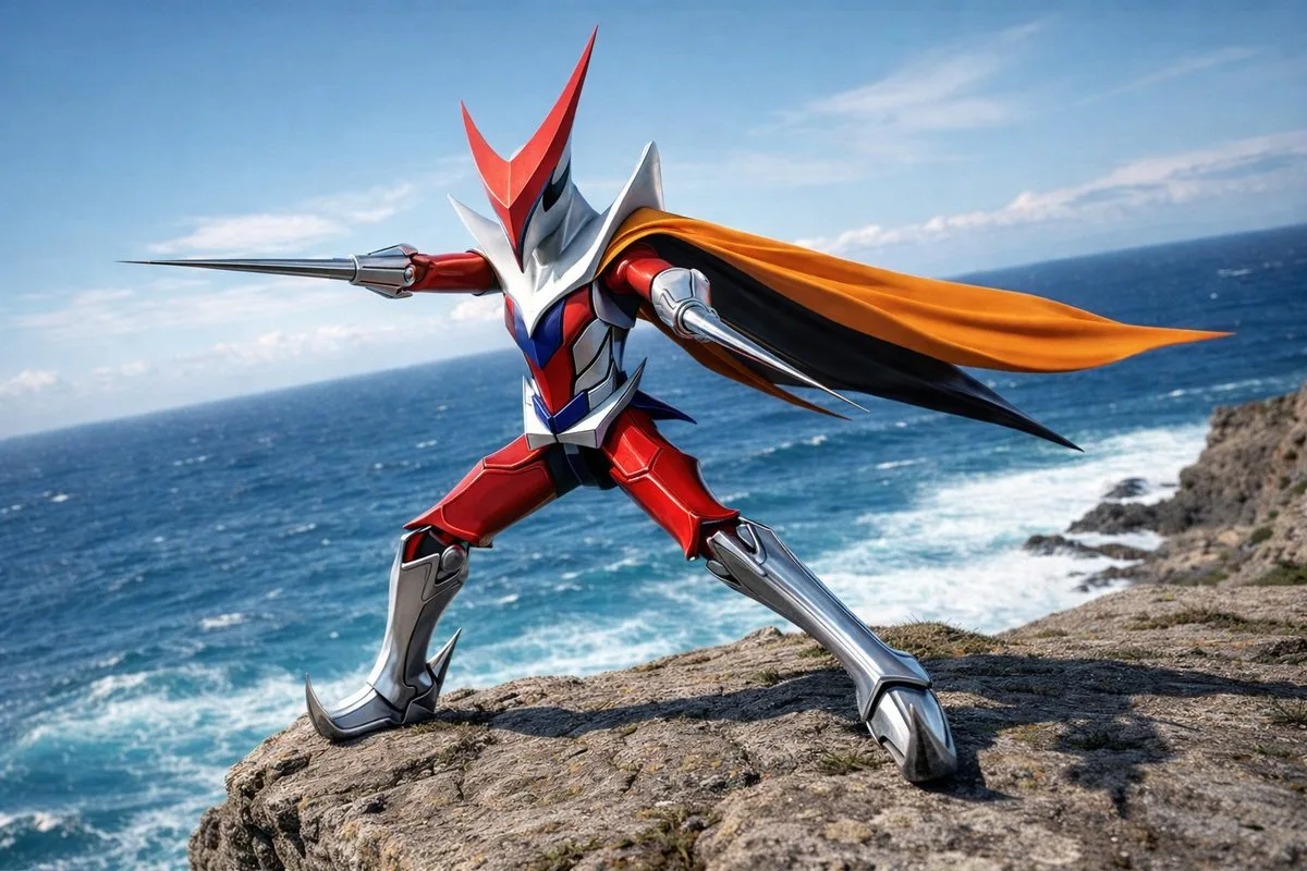 Realistic cliff fighting pose — Sonra
