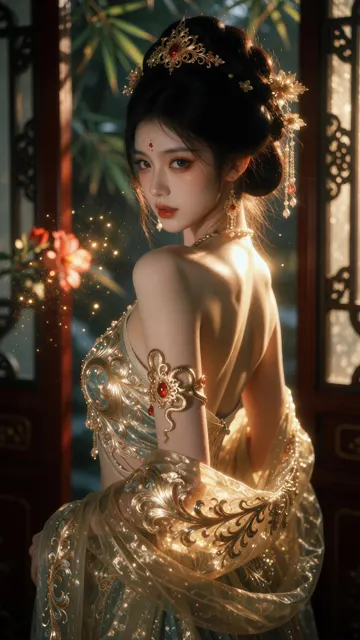 Gilded sunset oriental empress