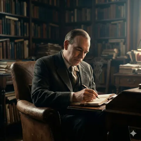 Cinematic keynes armchair