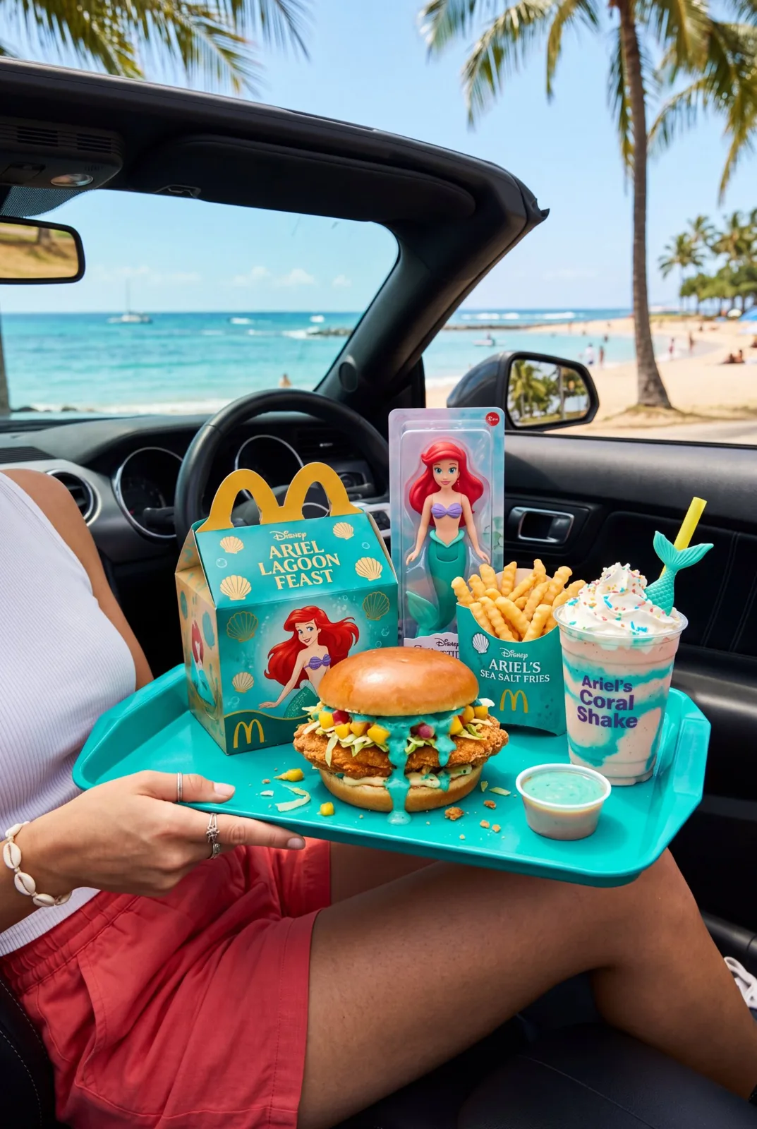 Hyper realistic fast food brand collaboration campaign — Sonra