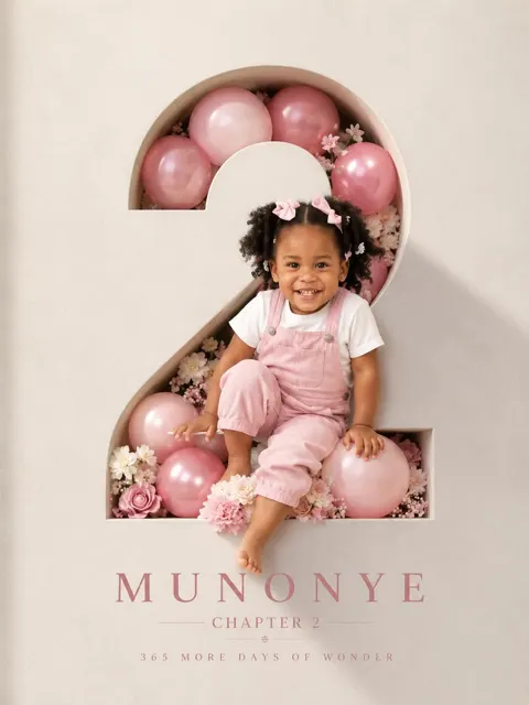 Professional luxury birthday poster 3d number 2