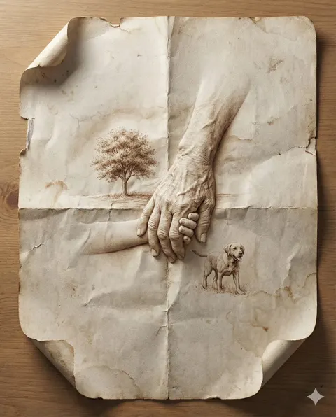 Realistic memory in paper folds