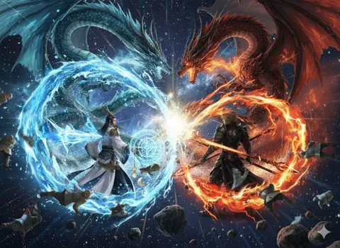 Zhuge vs sima water fire dragons