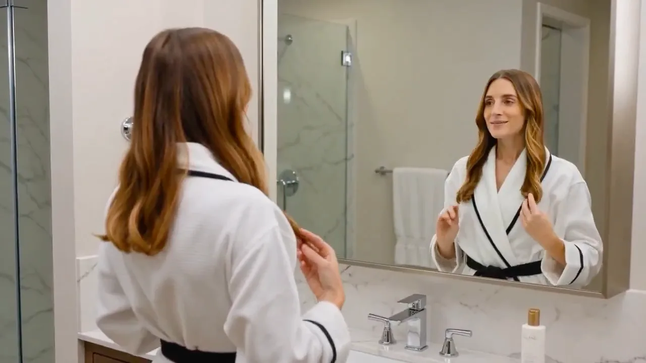 High quality shampoo ad — After