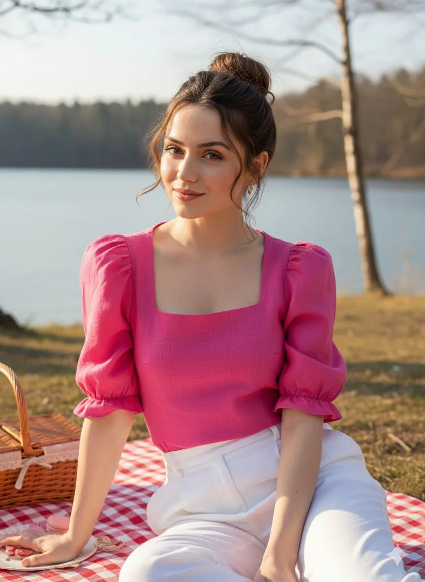 Spring lake picnic pink girl skincare — Sonra