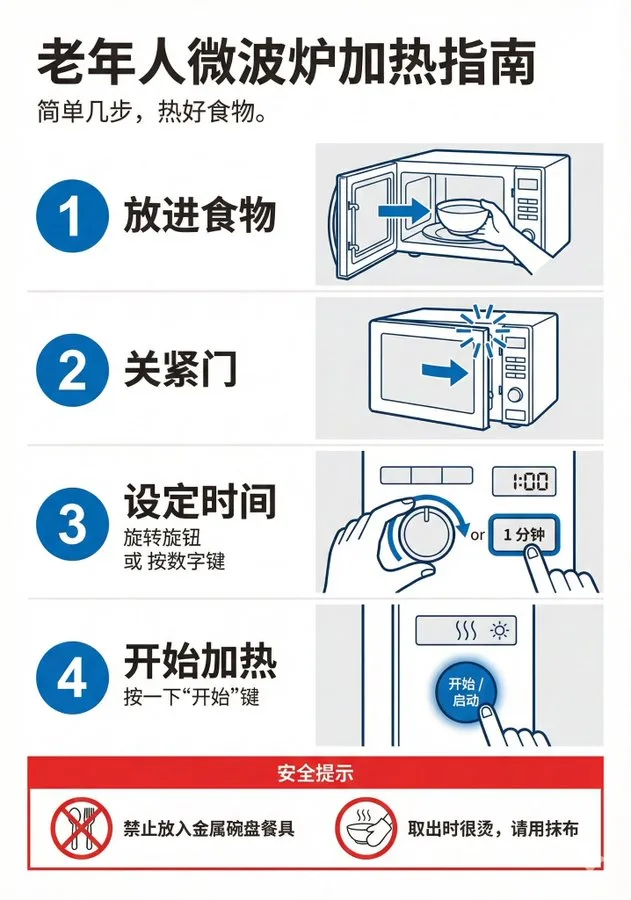 老年人友好的操作指南信息图 — After