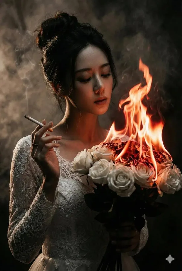 Fiery bride burning roses — Sonra