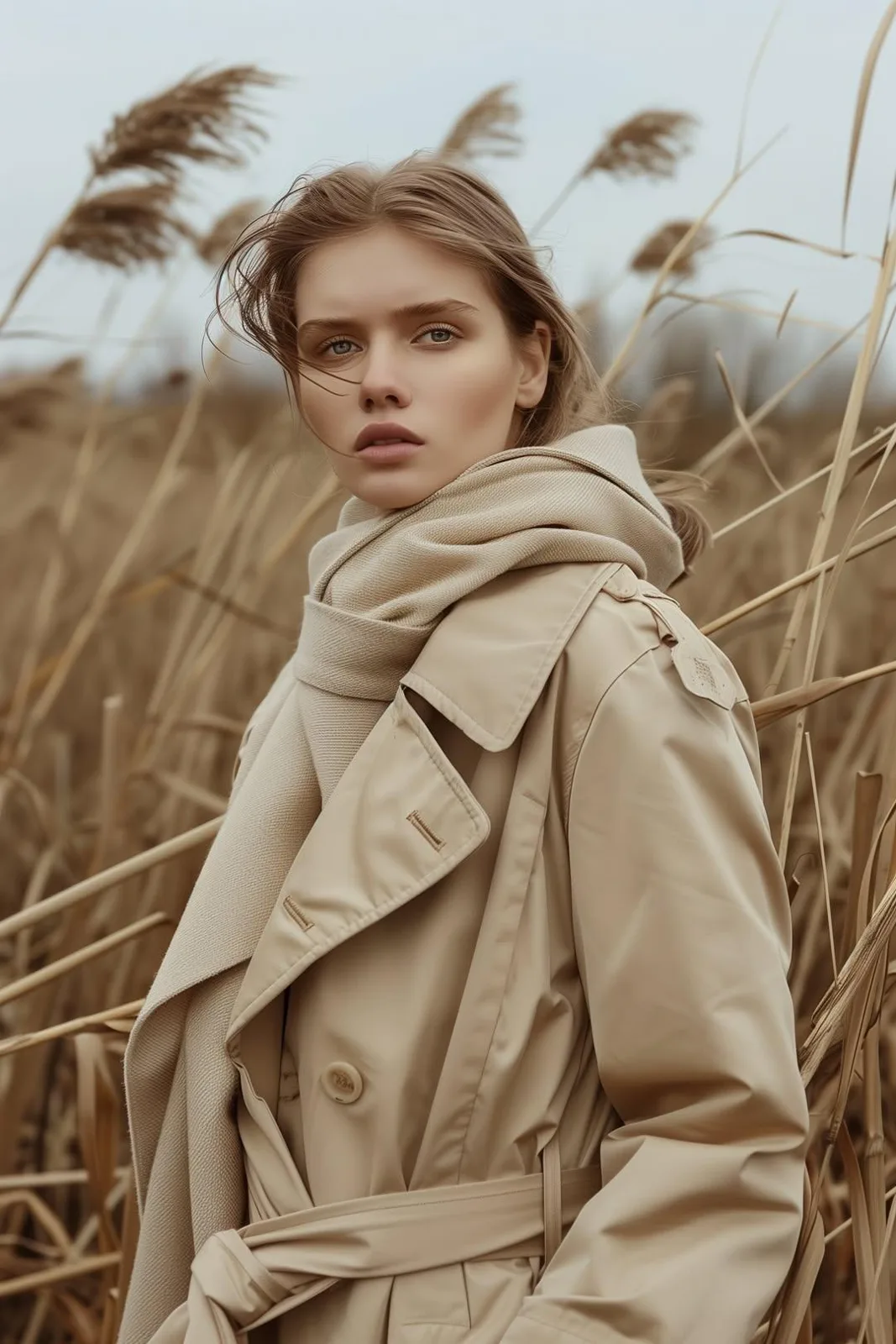 Reed trench cinematic fashion — Sonra