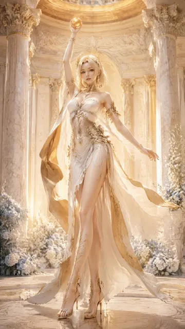 Aglaia honkai star rail golden apple palace prompt