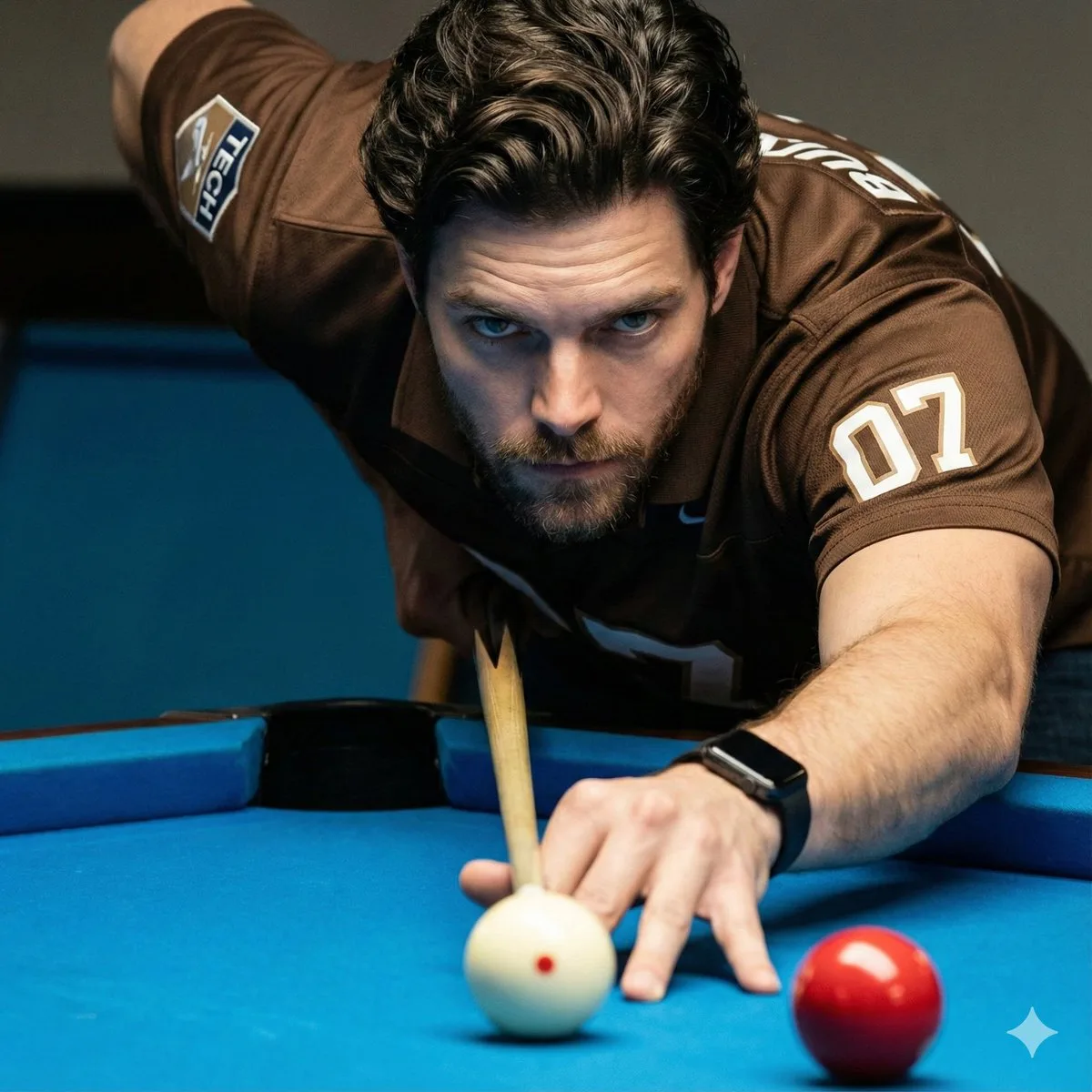 Focused billiards aim — After