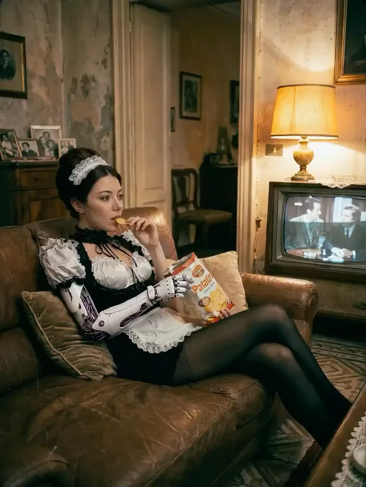 Kodak film italian maid lazy time — After