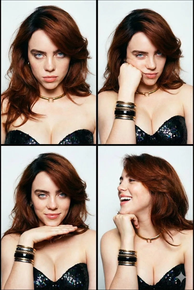 Billie eilish supermodel grid photos — Sonra