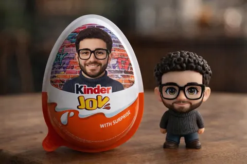 Hyper realistic kinder joy custom figurine