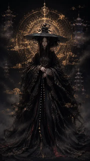 The black oracle east asian ritual art