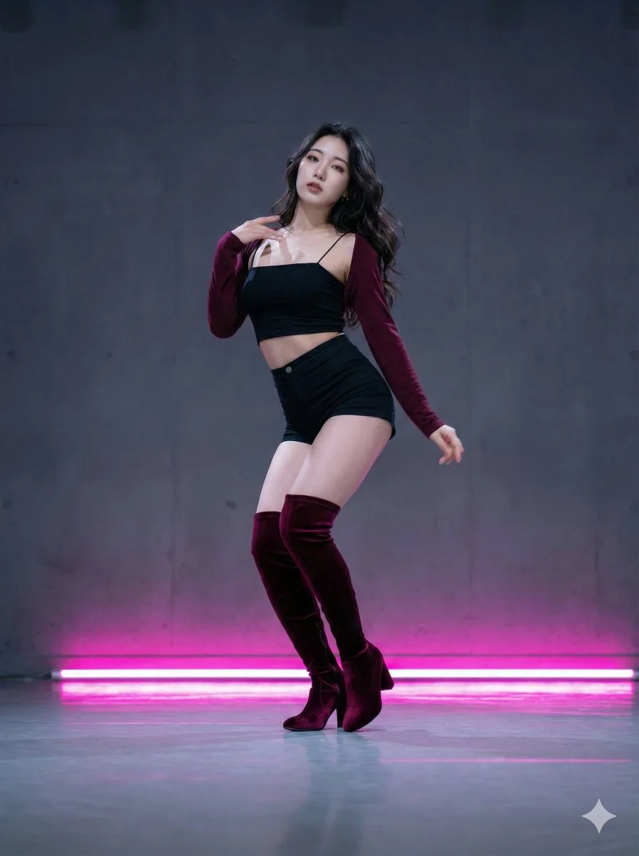 Neon kpop dance idol — Sonra