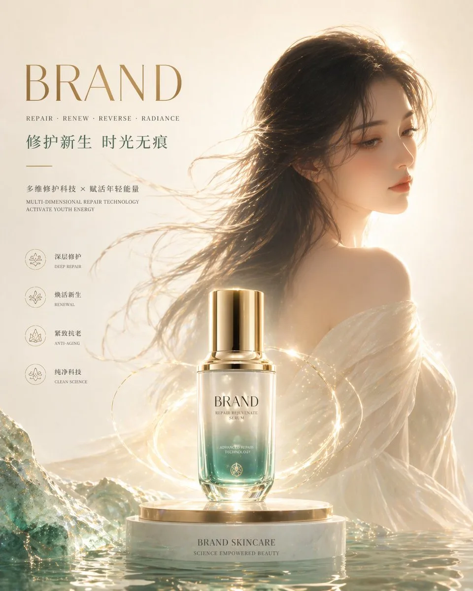 Minimalist oriental essence poster — Sonra