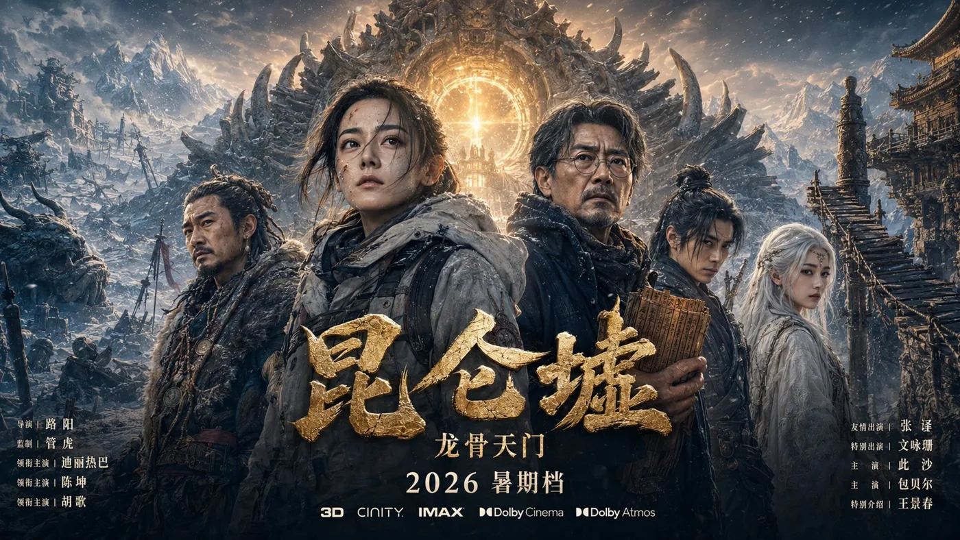 Chinese fantasy adventure movie blockbuster poster — After