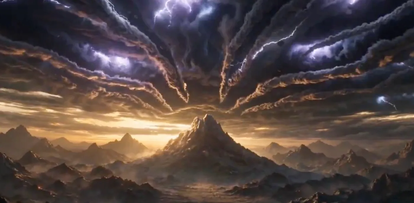 Nuwa mending the sky epic recreation — Sonra